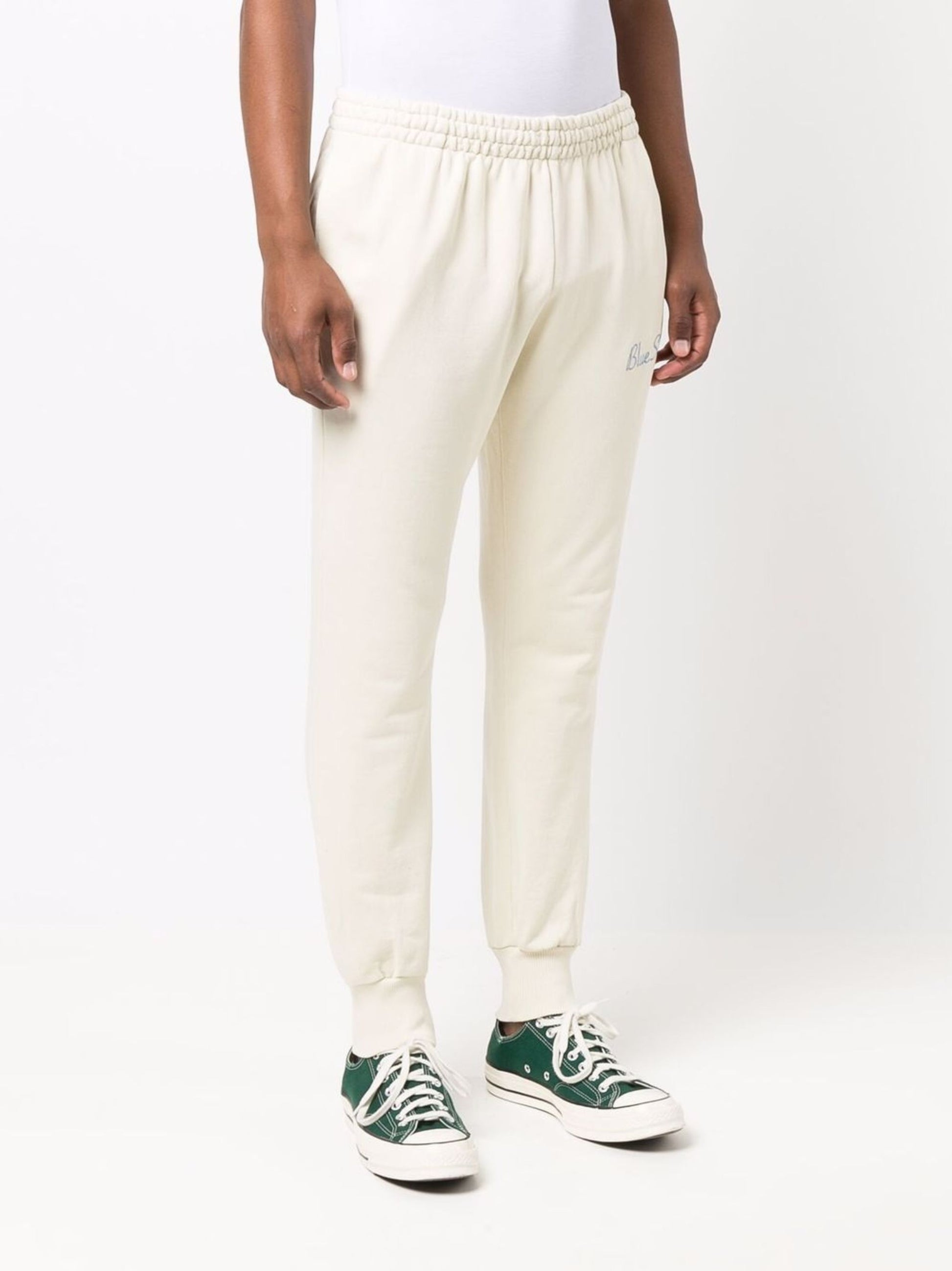 Cream Logo Sweatpants