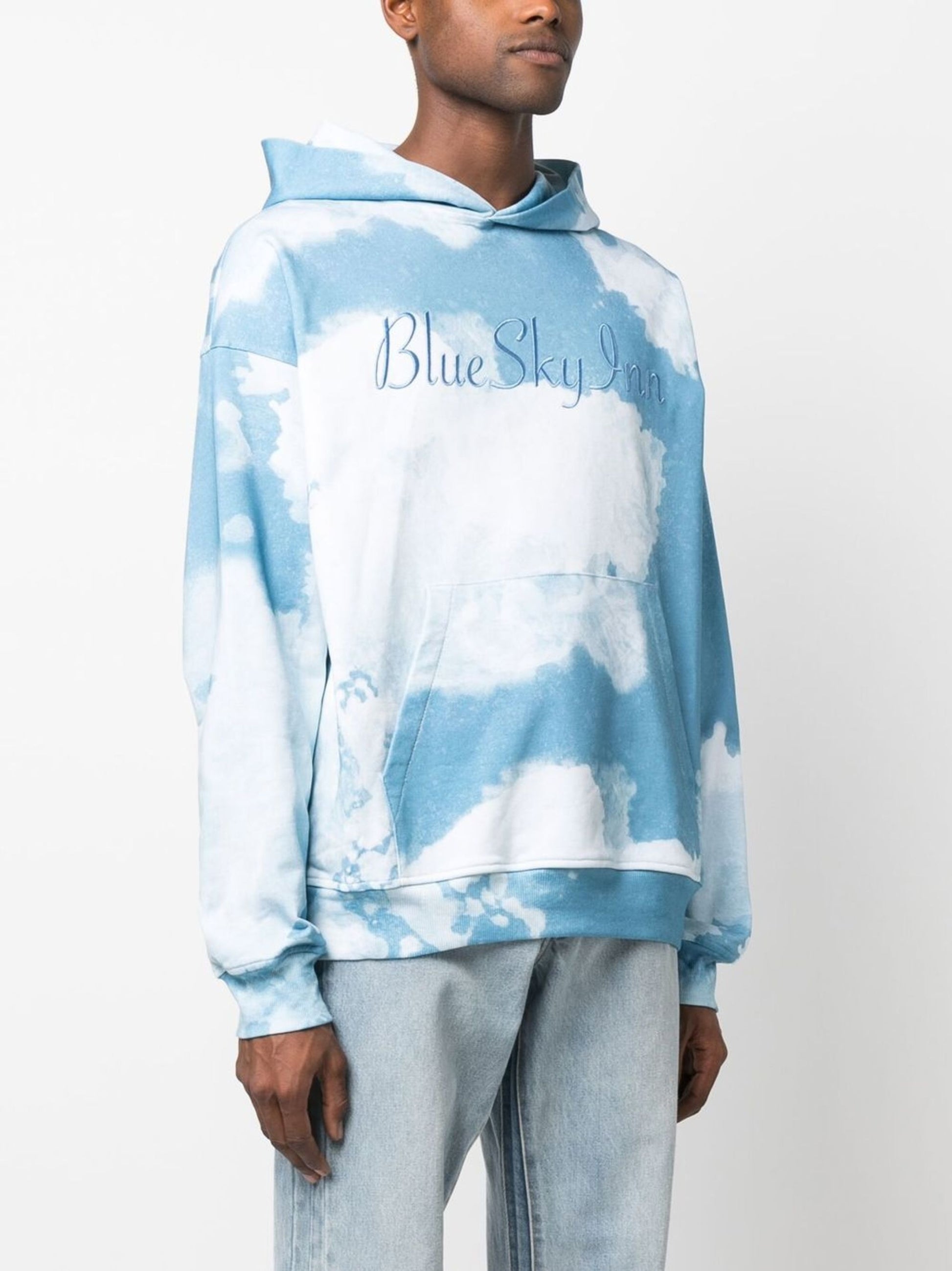 Clouds Tie Dye - Logo Hoodie