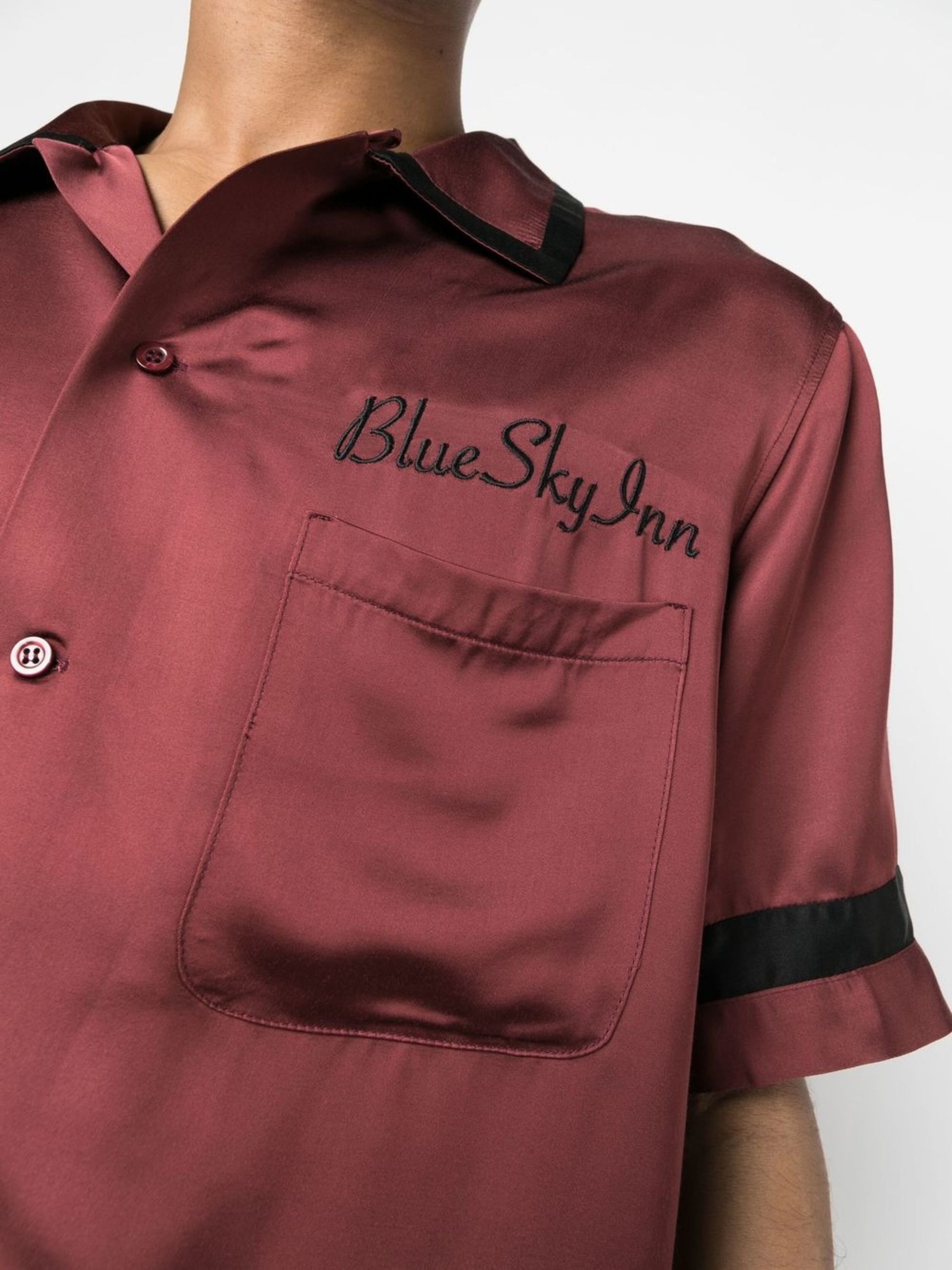 Waiter Shirt - Bordeaux