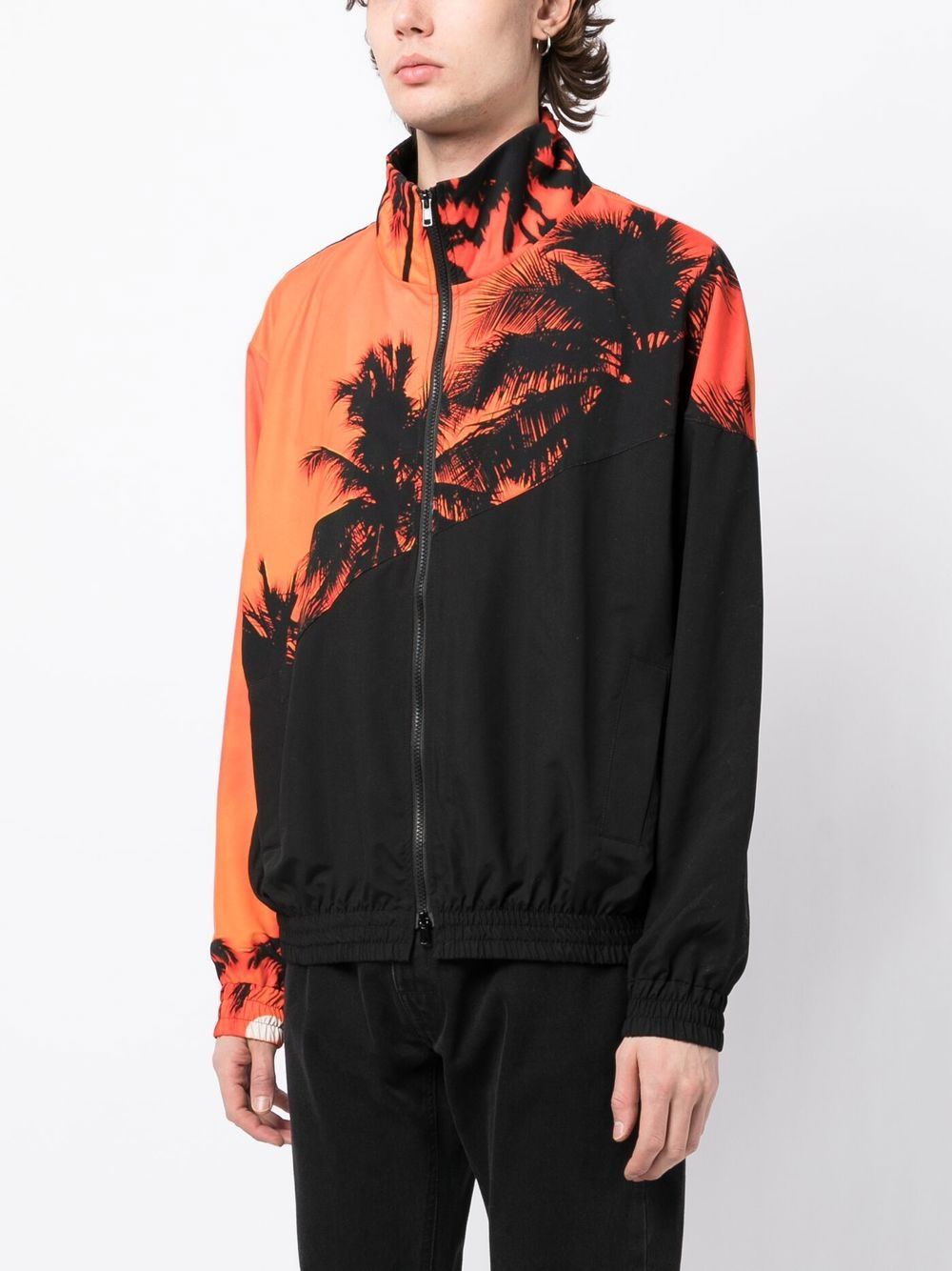 Sunset Palms Nylon Jacket