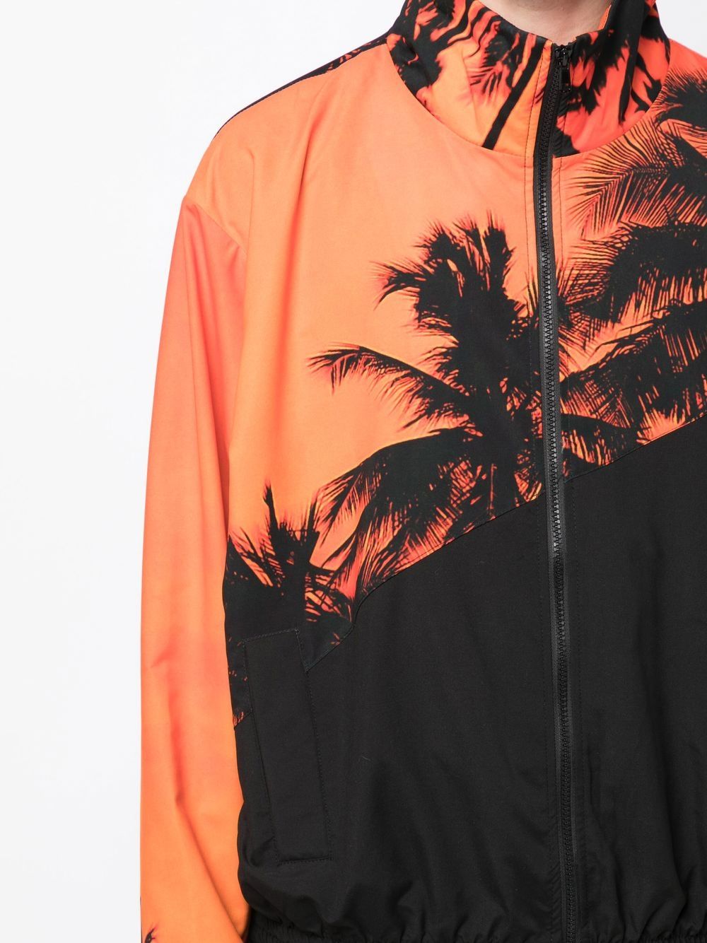 Sunset Palms Nylon Jacket