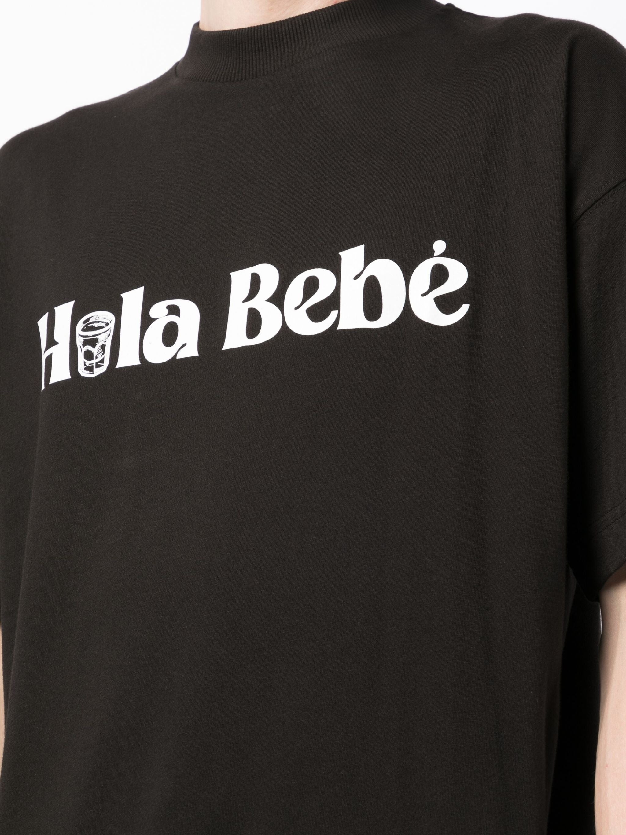 Hola Bebé Tee - Black