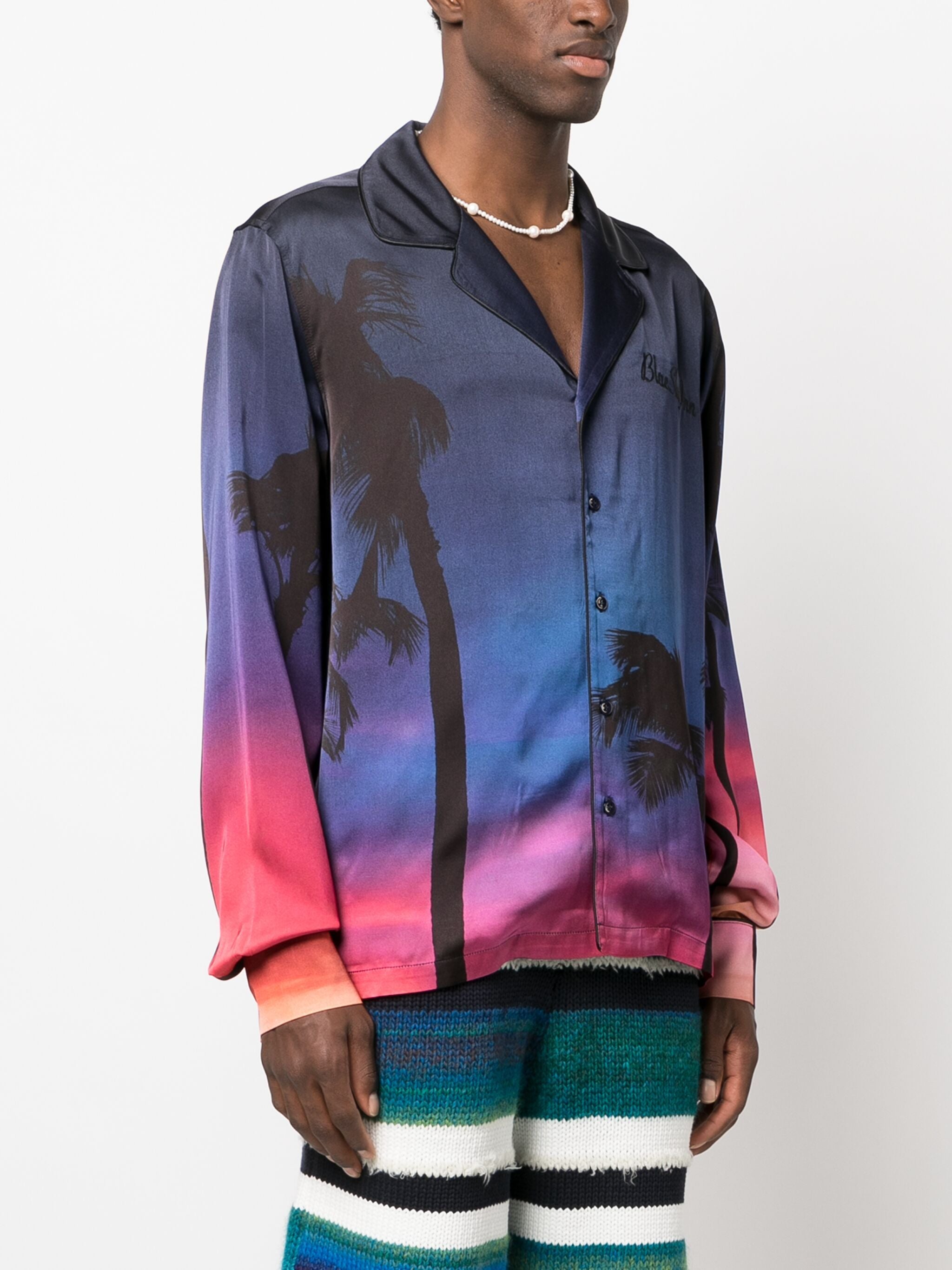 Sunset Palms - Long Sleeve Shirt