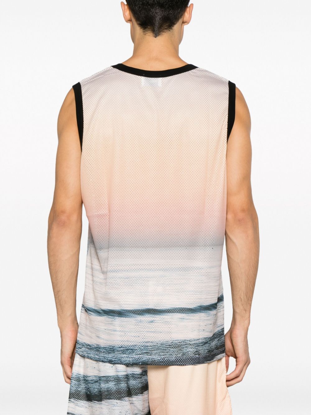 Sunset Basketball Tank Top