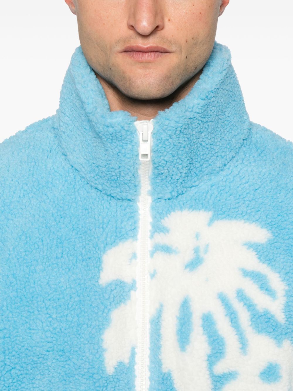 Baby Blue Fleece Jacket