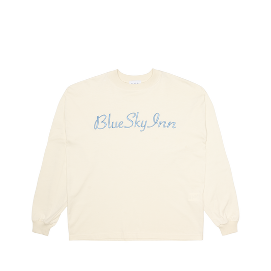 Cream Long Sleeve Tee