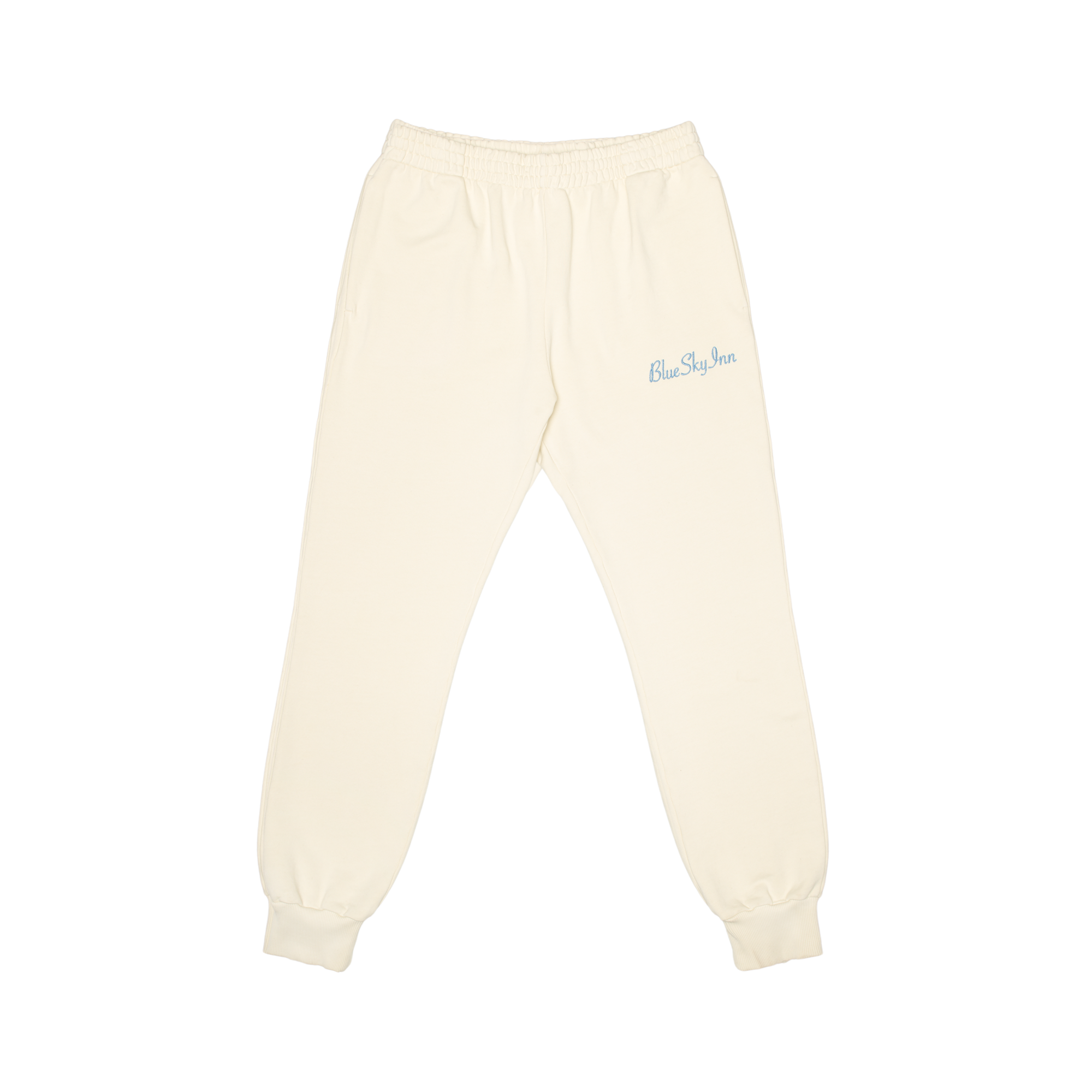 Cream Logo Sweatpants