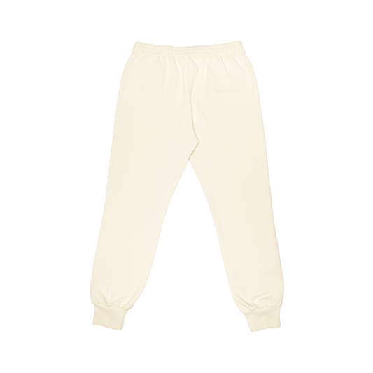 Cream Logo Sweatpants