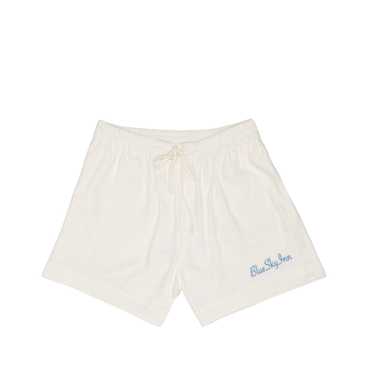 Linen Logo Shorts