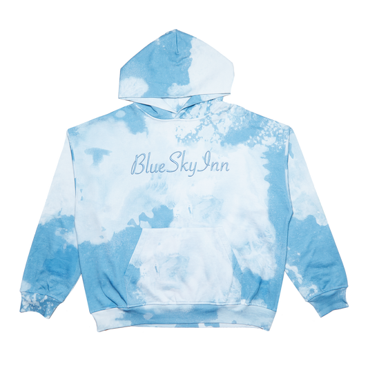 Clouds Tie Dye - Logo Hoodie