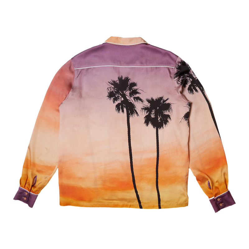 Sunset Palms - Long Sleeve Shirt