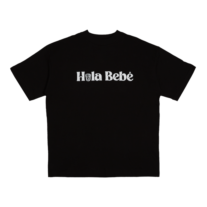 Hola Bebé Tee - Black