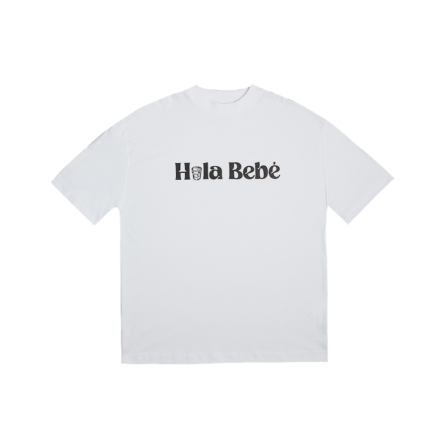 Hola Bebé Tee - White