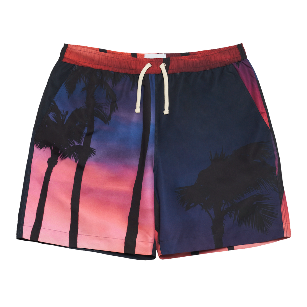 Sunset Palms - Swim Trunks