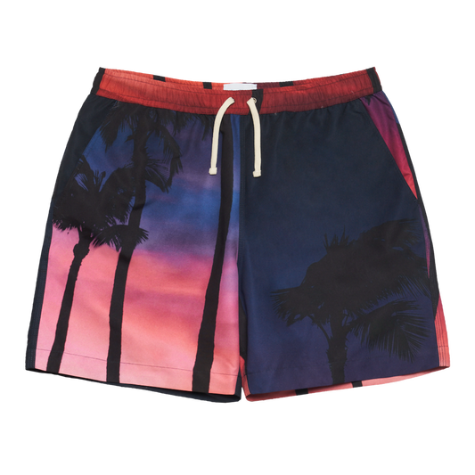 Sunset Palms - Swim Trunks