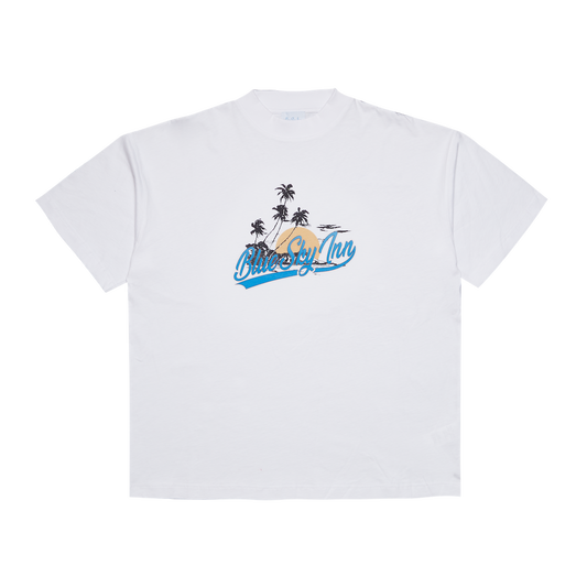 Island Logo Tee - White