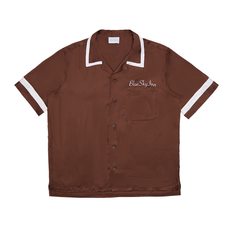 Brown Waiter Shirt