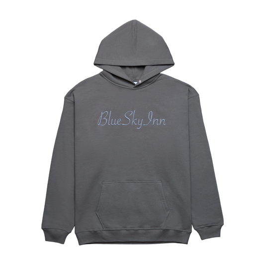 Grey Logo Hoodie