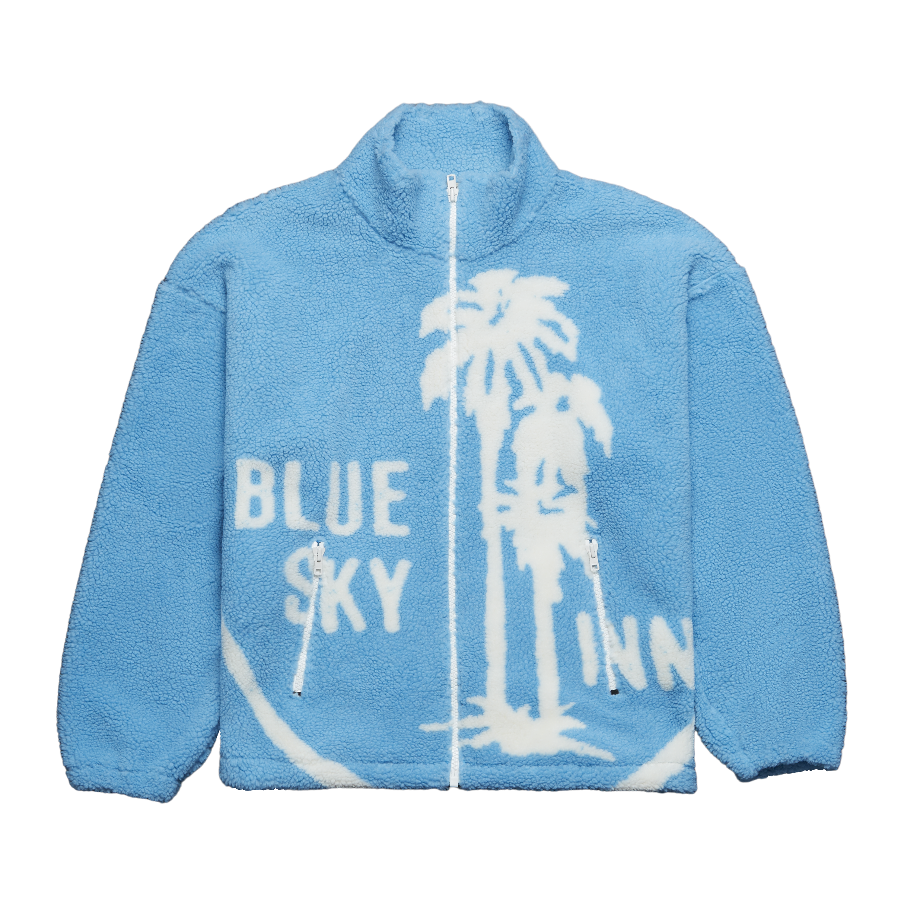 Baby Blue Fleece Jacket