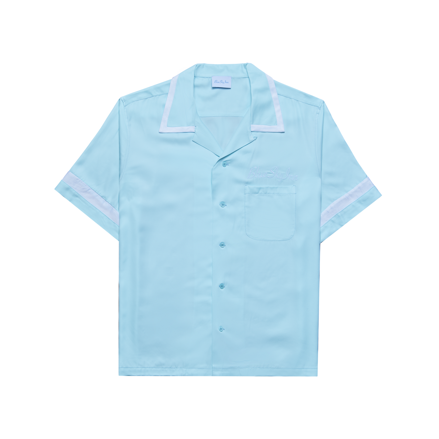 Powder Blue Waiter Shirt