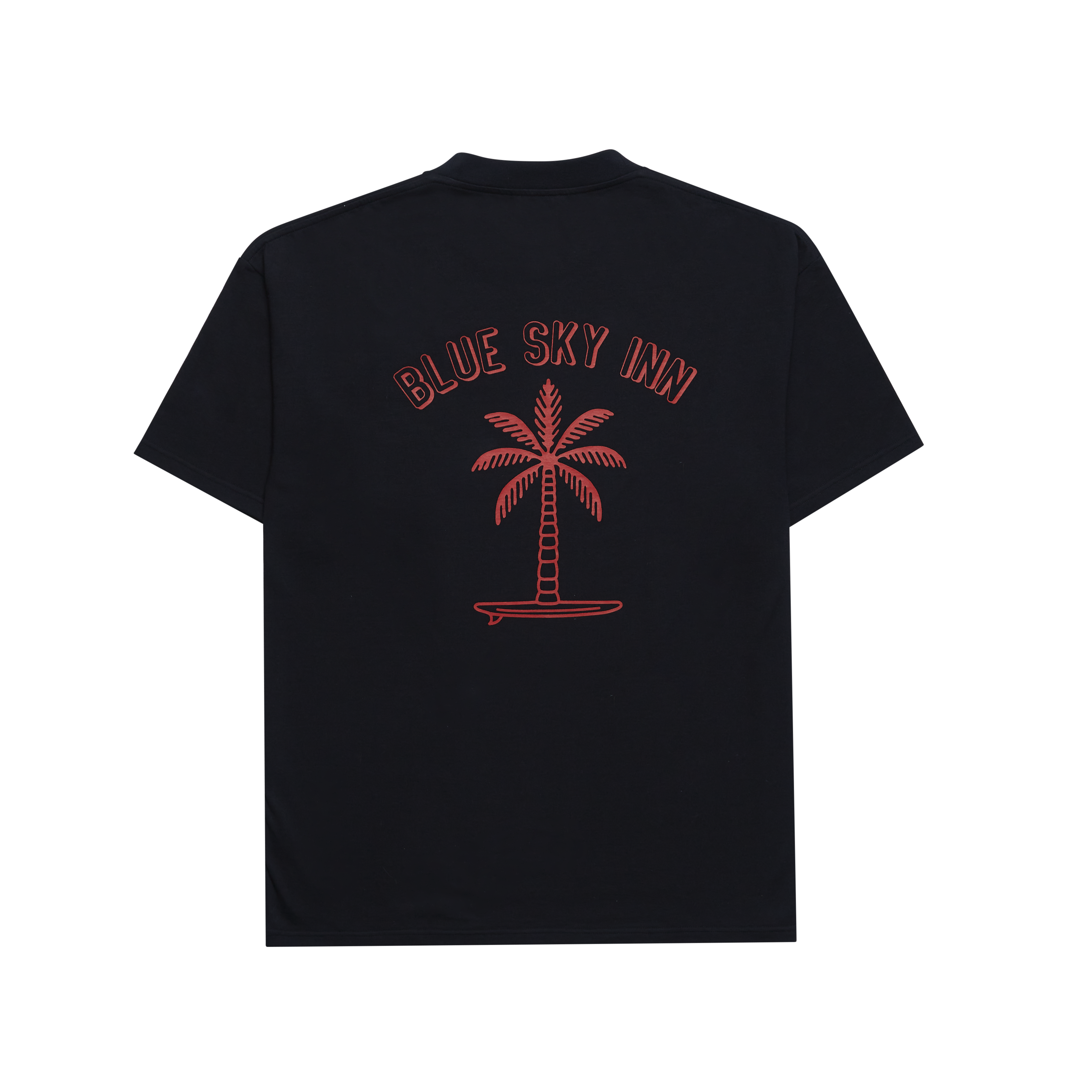 Black Surf Palm Tee