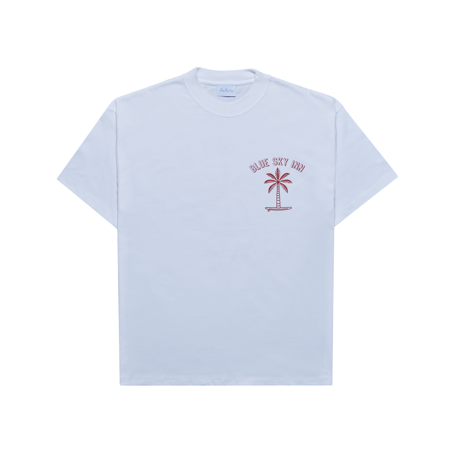 White Surf Palm Tee